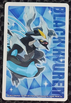 2 Jokers Pokemon trainers and "N" Japanese Black Kyurem Poker Playing Card 2012 - Image 2