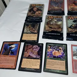Magic The Gathering Lot of 8 Booster Packs and loose cards - Image 2