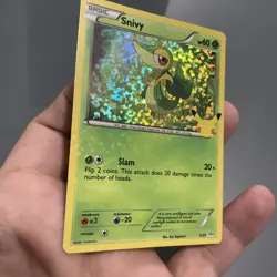 Pokemon Snivy Holo Card 5/25 McDonald's 2021 25th Anni. LP+ +Bonus FREE SHIPPING - Image 3