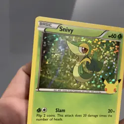 Pokemon Snivy Holo Card 5/25 McDonald's 2021 25th Anni. LP+ +Bonus FREE SHIPPING - Image 4