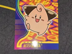 Cleffa #173 Pokemon Topps Johto League Champions Card NM - Image 3