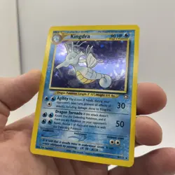 Pokemon TCG Kingdra Neo Genesis 8/111 Rare Holo Unlimited Card 135 English LP - Image 3