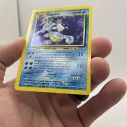 Pokemon TCG Kingdra Neo Genesis 8/111 Rare Holo Unlimited Card 135 English LP - Image 5