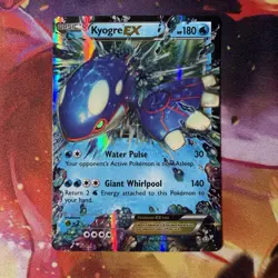 Pokemon TCG XY Primal Clash Ultra Rare Holo Kyogre EX 54/160 Card LP - Image 1