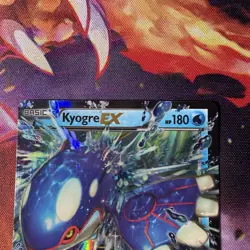 Pokemon TCG XY Primal Clash Ultra Rare Holo Kyogre EX 54/160 Card LP - Image 2