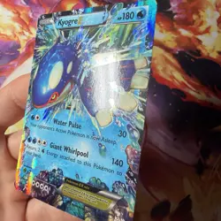 Pokemon TCG XY Primal Clash Ultra Rare Holo Kyogre EX 54/160 Card LP - Image 4