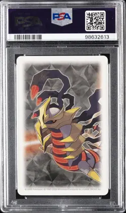 2009 POKEMON PLATINUM VERSION PLAYING CARDS KING OF DIAMONDS PALKIA PSA 10 - Image 2