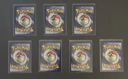 1st Ed Jigglypuff, Persian, and Other Jungle Set WOTC Pokemon Card Lot NM/M - Image 2