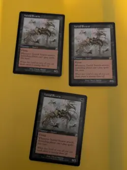 Xantid Swarm x3 rare insect Magic the Gathering 3 Card. Scourge - Image 1