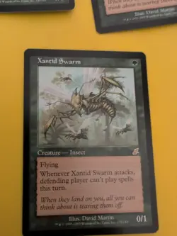 Xantid Swarm x3 rare insect Magic the Gathering 3 Card. Scourge - Image 3