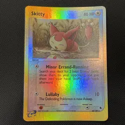 Skitty 44/109 2003 EX Ruby & Sapphire Pokemon Card Nintendo Reverse Holo - NM - Image 1