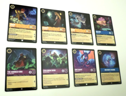Disney Lorcana Theme Lot - The Black Cauldron Theme Lot of 8 Cards - Image 1
