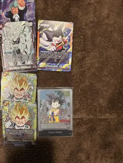 120 Card Lot Of Misc Dragon ball Z Cards + 1 Energy Marker Added! Free Ship! - Image 4