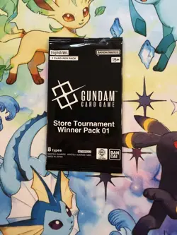Official Gundam Card Game: Store Tournament Winner Prize Pack 01 - SEALED - Image 1