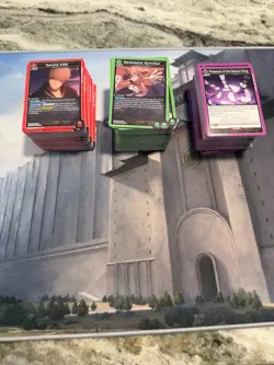 Union Arena - Black Clover TCG Cards - 300+ Bulk Cards Red/Purple/Green c/u - Image 1