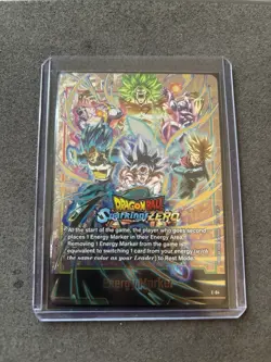 Dragon Ball Sparking! Zero Energy Marker Card E-04 Fusion World - Image 1