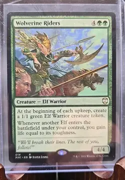 Wolverine Riders Commander: Kaldheim MTG Regular Lightly Played - Image 3