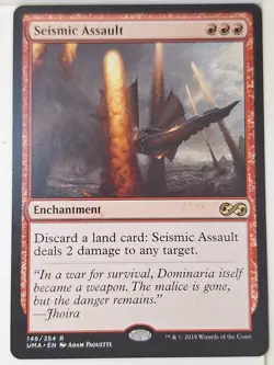 Seismic Assault - Ultimate Masters - Magic the Gathering MTG Nice! - Image 1