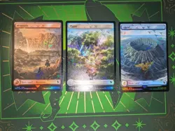 Plains Swamp Island Mountain Forest (Chocobo Track Foil) Set MTG Final Fantasy - Image 3