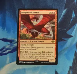 Stingerback Terror (Extended Art) Outlaws of Thunder Junction Regular MTG NM - Image 1
