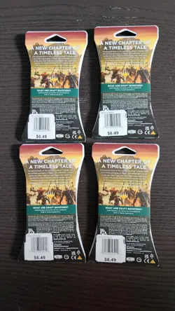 Magic: The Gathering Lord of the Rings Draft Booster 4 Packs Retail Packaging - Image 2