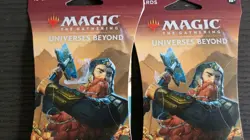 Magic: The Gathering Lord of the Rings Draft Booster 4 Packs Retail Packaging - Image 4