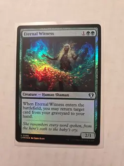 Eternal Witness (Foil) - Commander Masters - LP - Uncommon - Creature - Image 1