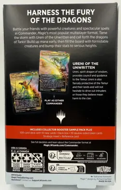 Tarkir: Dragonstorm Commander Deck - Temur Roar MTG Brand New Sealed - Image 2