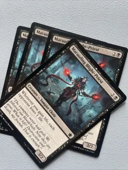 4 X Marauding Blight-Priest - MTG Foundations - English - NM - Image 1