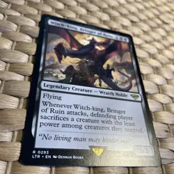 Witch-King, Bringer of Ruin / Magic MTG / Lord of the Rings - Rare - NM - 293 EN - Image 2