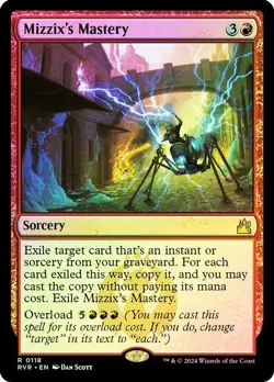 Mizzix's Mastery Foil Ravnica Remastered NM MTG - Image 1