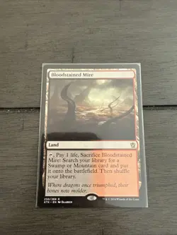 Bloodstained Mire Khans of Tarkir Regular - Image 1