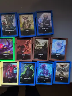 MTG Jumpstart J22 Theme Decks lot x 26 all sleeved & 3d Printed deck boxes NM - Image 4