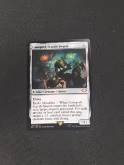 MTG Warhammer 40K - Canoptek Scarab Swarm - Rare - 150 NM - Image 1