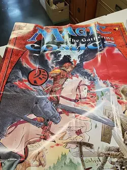 UNUSED MAGIC THE GATHERING COMICS Wotc 1995 ACCLAIM COMICS Retail Poster - Image 2