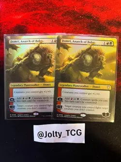 Domri, Anarch of Bolas (Borderless) Commander: Bloomburrow Foil - Image 1