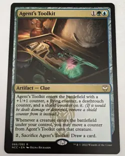 MTG ~ Agent's Toolkit ~ Streets Of New Capenna ~ Near Mint ~ Rare - Image 1