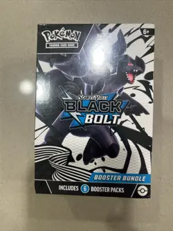 Pokemon TCG Black Bolt, And White Flare Booster Bundles Factory Sealed ￼ - Image 1