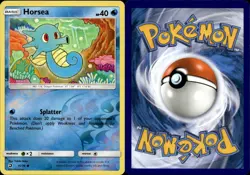 Horsea 15/70 Dragon Majesty NM Reverse Holo Pokemon English - Image 1