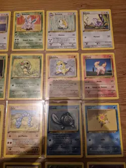 Pokemon Base Set FRENCH bundle 1st edition, Nidorino, Pidgeot, onix NM/LP - Image 4