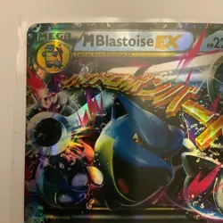 Pokemon TCG M Blastoise EX 30/146 XY Base LP - Filler/Replica I think - Image 2