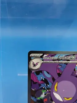 Pokemon TCG Team Rockets Crobat EX Destined Rivals #234/182 Sir NM Condition - Image 3