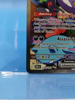 Pokemon TCG Team Rockets Crobat EX Destined Rivals #234/182 Sir NM Condition - Image 4