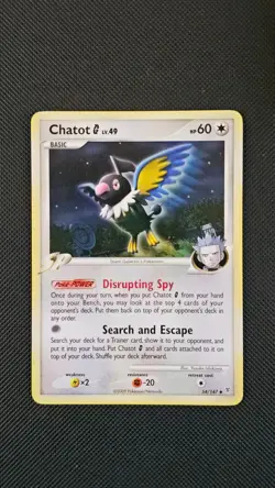 Pokemon - Supreme Victors - Chatot G lv.49 54/147 - Image 1