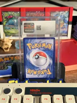2021 Pokemon Korean Blue Sky Stream Rayquaza V #076/067 CGC 10 - Image 2