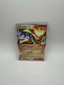 Pokemon TCG - Infernape LV.X - DP10 - Ultra Rare - Black Star Promo [Heavy Play] - Image 1