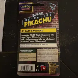 Pokemon TCG Detective Pikachu Checklane Blister 820650806353 - Image 2