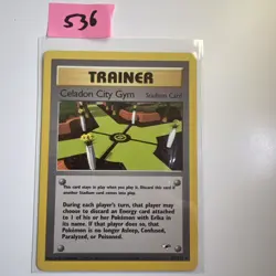 Celadon City Gym 107/132 | Gym Heroes | Englisch | Pokemon TCG - Image 1
