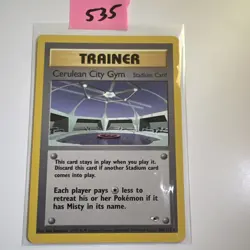 Cerulean City Gym 108/132 | Gym Heroes | Englisch | Pokemon TCG - Image 1