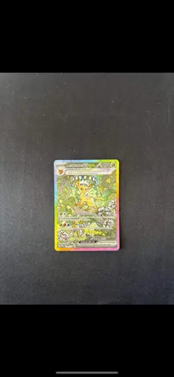 Pokemon Leafeon ex 144/131 Prismatic Evolutions Holo Special Illustration Rare - Image 1